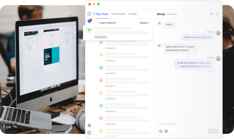 One Agent · Multiple Businesses